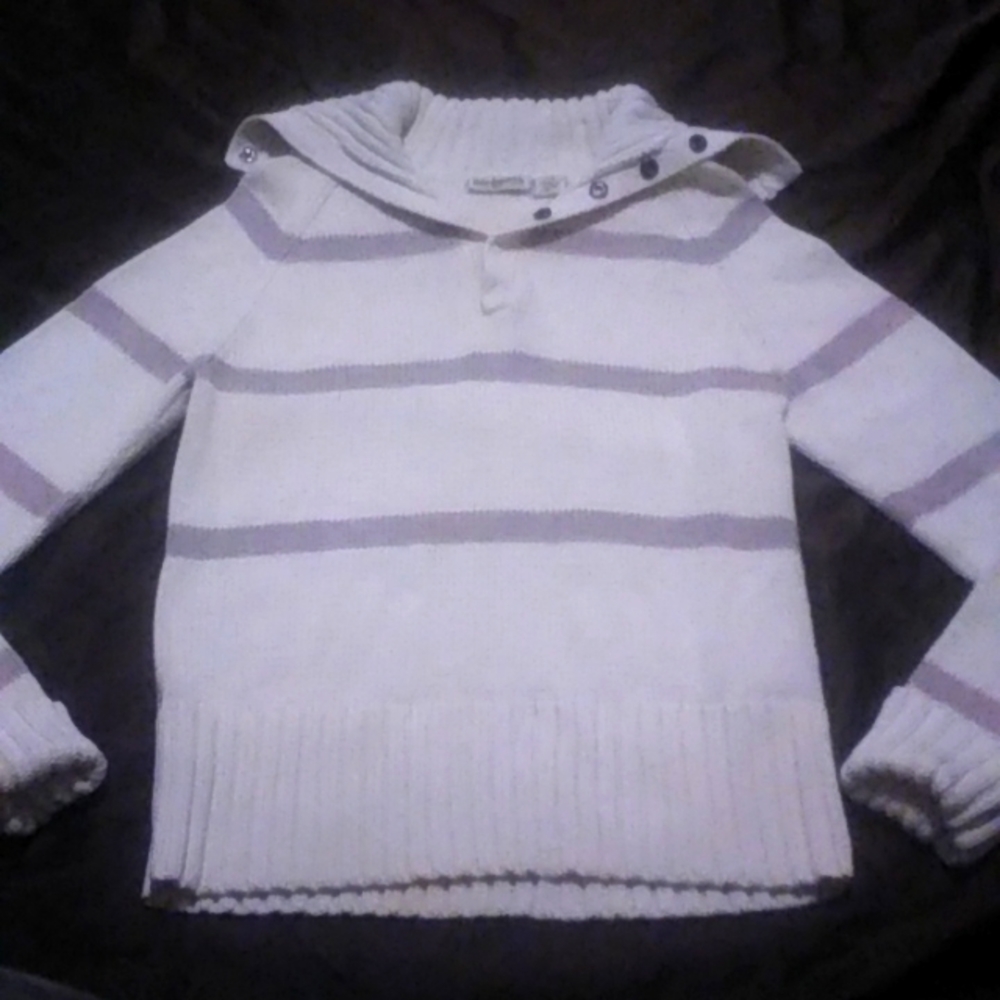Polo Jeans Co-Ralph Lauren %100 Cotton Shawl Collared Sweater